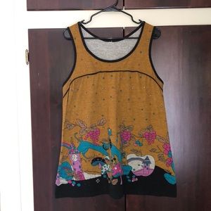 Xhiliration Thick Knit Tank XL